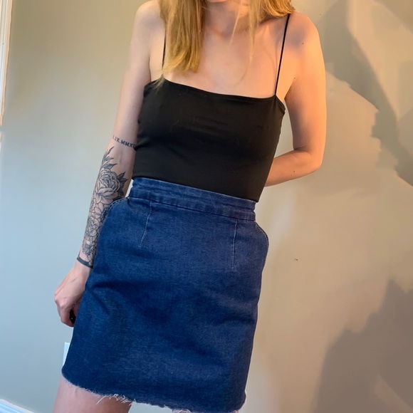 vintage jean skirt - Picture 8 of 12